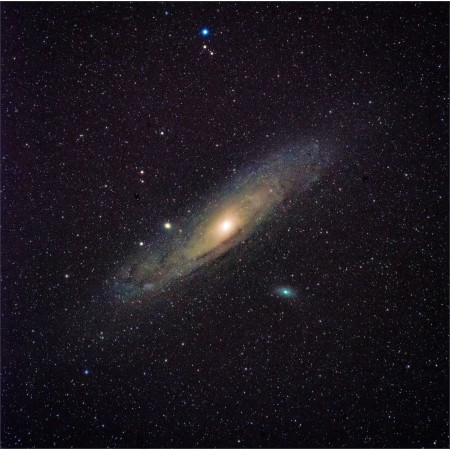Black And Brown Galaxy 24"x24" Photographic Print Poster