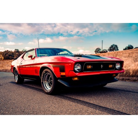 First generation Ford Mustang 24"x16" Photographic Print Poster