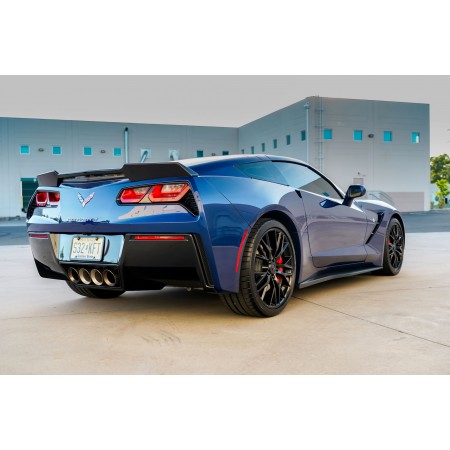 corvette stingray rear Parked 24"x16" Photographic Print Poster