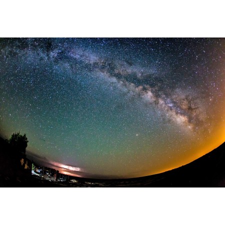 Photo Of Milky Way 24"x16" Photographic Print Poster