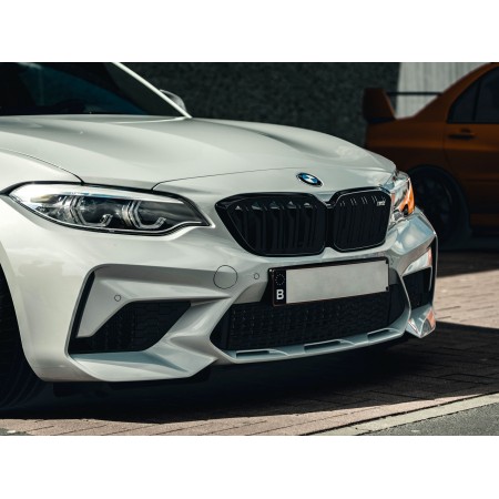 Gray Bmw Vehicle 24"x18" Photographic Print Poster