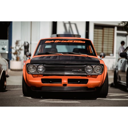 Datsun Sunny 1200 orange 24"x16" Photo Print Poster