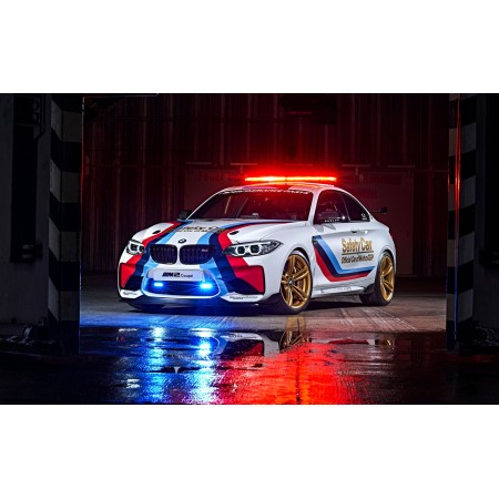 Bmw M2 safety car motogp 24"x15" Photo Print Poster