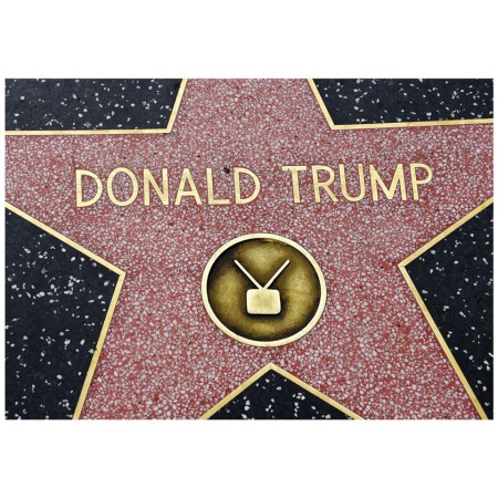 President Donald Trump 24"x33" Photographic Print Poster Hollywood Walk Fame Star 