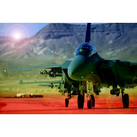 F-15E Strike Eagle Photographic Print Poster Military Art Posters US Air force Might. Art Print