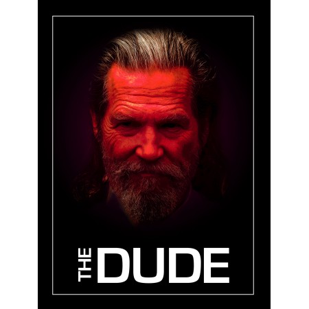 THE DUDE Photographic Print Poster Funny Posters Every Man had up in His Dorm Room at Some Point