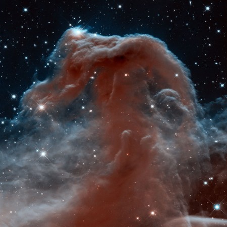 Horsehead Nebula, Photographic Print Poster 24"x24" Universe Astronomy, infrared light. Art Print