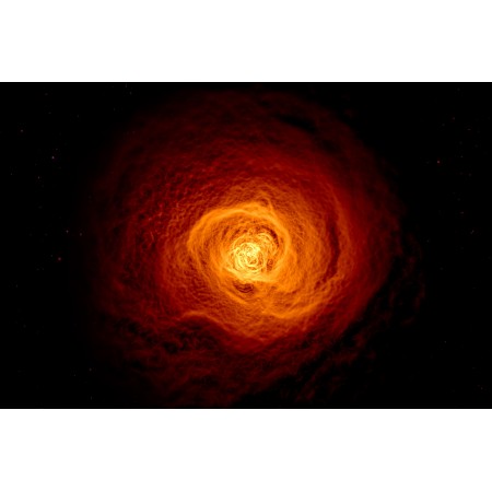 Spanning 200,000 light-years, Photographic Print Poster Art Print Astronomy Gigantic Wave Discovered in Perseus Galaxy Cluster. the wave is twice the size of Milky Way.