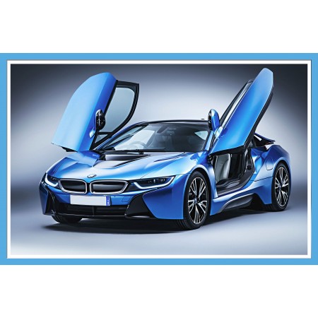 BMW i8 eDrive Coupe Photographic Print Poster Sports Cars