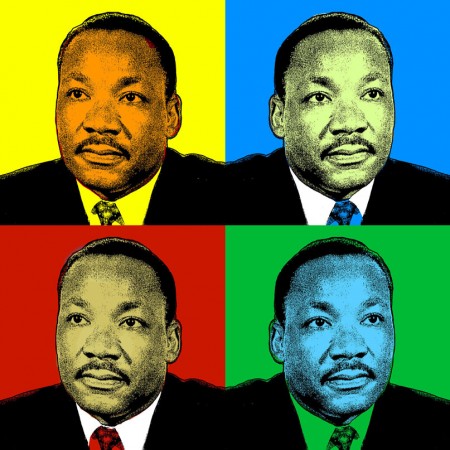 Martin Luther King Jr 24"x24" Poster Famous People 