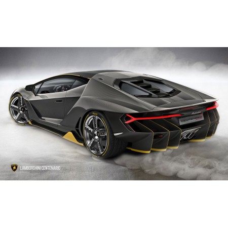 Centenario Roadster 24"x41" Photographic Print Poster Luxury Sports Cars 77 hp Art Print