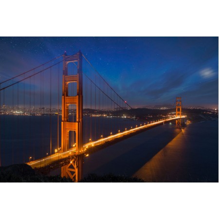 Golden Gate Bridge - Photographic Print Poster World's Most Incredible Bridges San Francisco, California Art Print