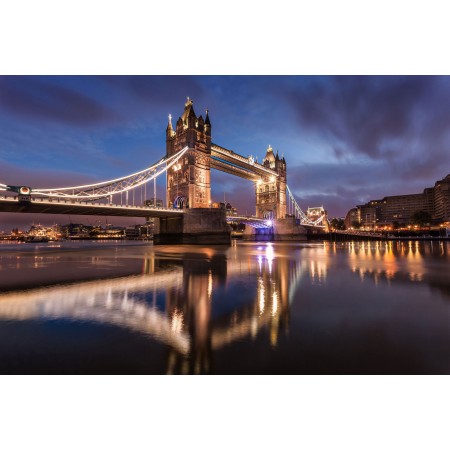 Tower Bridge, Photographic Print Poster World's Most Incredible Bridges London's Defining Landmark Art Print