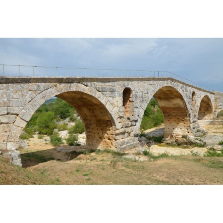 Pont Julien Roman arch Large Poster The World's Most Incredible Ancient Bridges Calavon river France