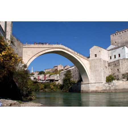 The Bridge at Mostar Photographic Print Poster The World's Most Incredible Ancient Bridges