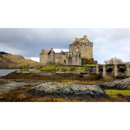 Eilean Donan Castle Photographic Print Poster The Ireland's Most Incredible Scenery Art Print