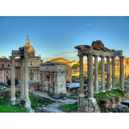 Arch of Septimius Severus Photographic Print Poster Most Beautiful Places in Italy Art Print