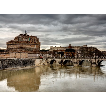 Castel Sant Angelo Photographic Print Poster Most Beautiful Places in Italy Roma Art Print