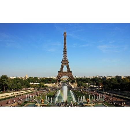 Eiffel Tower Photographic Print Poster Most Beautiful Places in France