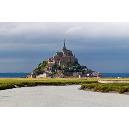 Mont St Michel Brittany, Photographic Print Poster Most Beautiful Places in France  France Art Print