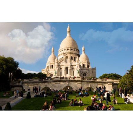 Basilique du Sacre Large Poster. Most Beautiful Places in France Coeur Photo