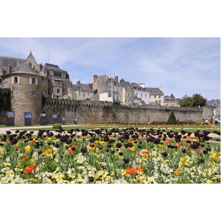 Bretagne les remparts de Vannes Large Poster Most Beautiful Places in France 