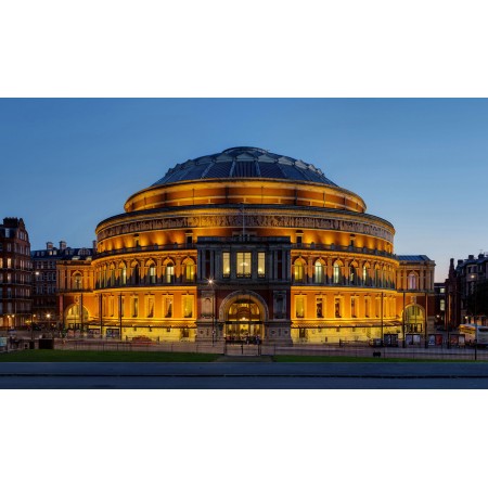 Royal Albert Hall, Photographic Print Poster Most Beautiful Places in Great Britain London Art Print creative photo