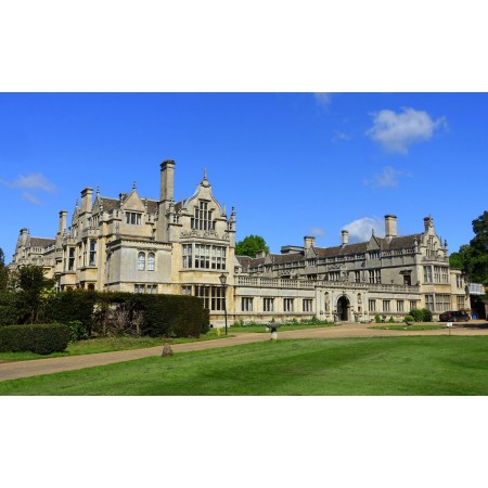 Rushton Hall Northamptonshire Photographic Print Poster Most Beautiful Places in Great Britain Art Print