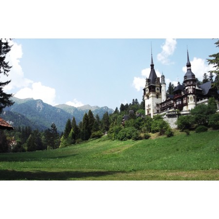 Castelul Peles Photographic PrintPoster Most Beautiful Places in Romania