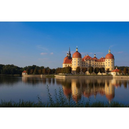 Schloss Moritzburg von Sud-West Large Poster Most Beautiful Places in Germany Art Print Deutschland 