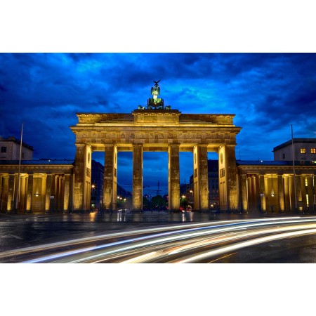 Brandenburg Gate, Photographic Print Poster Most Beautiful Places in Germany Art Print Deutschland Berlin