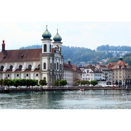 Lucerne Photographic Print Poster Most Beautiful Places in Switzerland