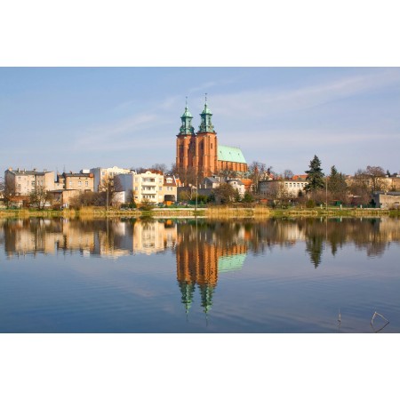 Catedral de Gniezno, Photographic Print Poster Most Beautiful Places in Poland Art Print Photo Polonia