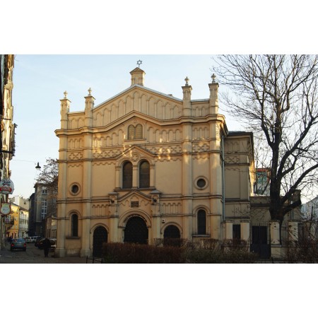 Tempel Synagogue, Photographic Print Poster Most Beautiful Places in Poland 24 Miodowa st, Kazimierz, Krakow