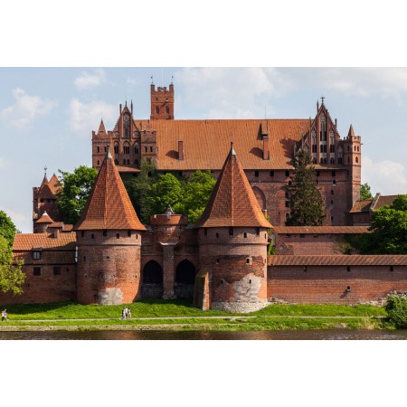 Castillo de Malbork Photographic Print Poster Most Beautiful Places in Poland Art Print Photo