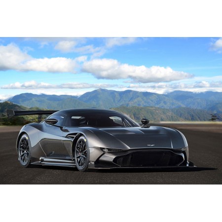 Aston Martin, Photographic Print Poster Luxury Sports Cars - $2.3 million Aston Martin Vulcan can be made street-legal, 700-horsepower Super car, Limited Edition