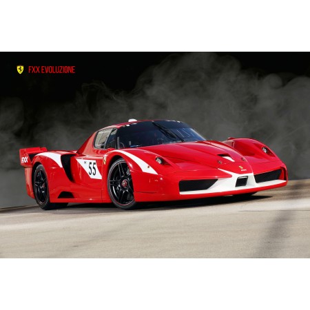 Ferrari FXX Photographic Print Poster Luxury Sports Cars Evoluzione Art Print Photo