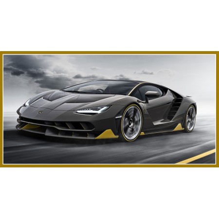 Lamborghini Photographic Print Poster Luxury Spots Cars - Centenario SuperCar 759 hp Art Print Photo