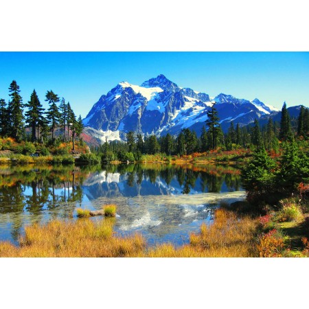 Mount Shuksan Lake Large Poster Most Beautiful Places in Washington