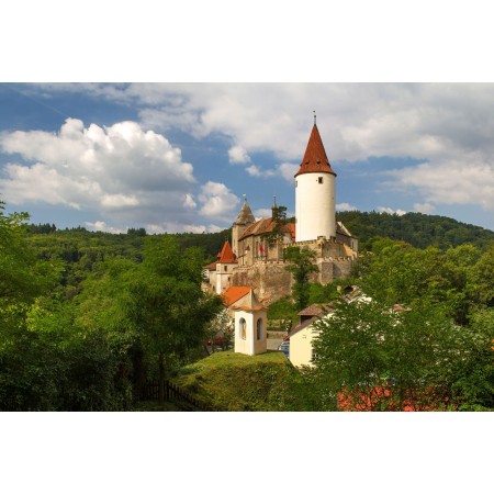 Hrad Krivoklat Photographic PrintPoster Most Beautiful Places in Czech Republic