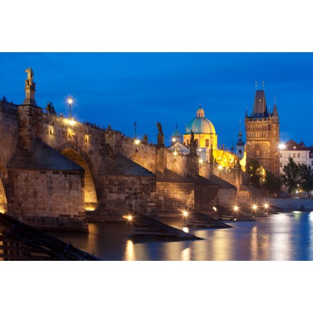 Old Town Photographic Print Poster. Most Beautiful Places in Czech Republic, Prague