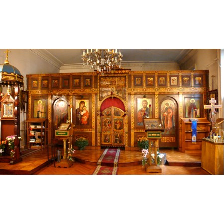 Russian Orthodox church 24"x43" Photographic Print Poster Most Beautiful Places in Russia 