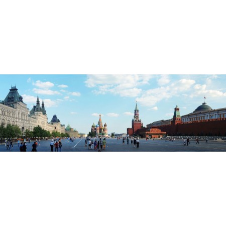 Red Square 24"x70" Photographic Print Poster Most Beautiful Places in Russia Moscow 
