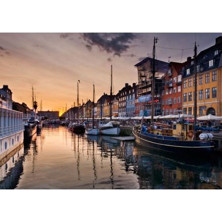 Denmark Most Incredible Scenery Photographic Print Art Print Poster Nyhavn Canal Copenhagen