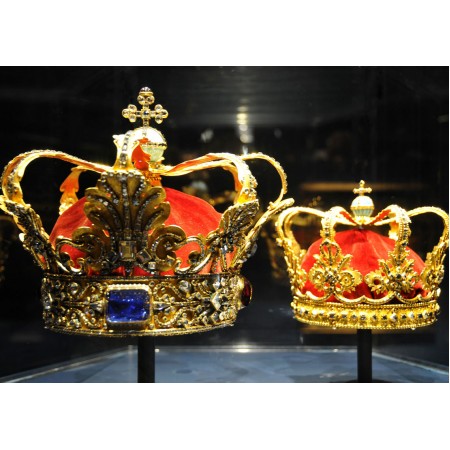 Crown Jewels 24"x34" Art Print Poster Used by the kings from Christian V to Christian VIII