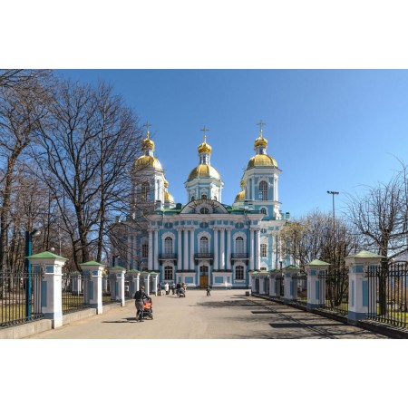 Nikolsky Cathedral Art Print Photographic Print Poster The World's Most Incredible Cities - Saint Petersburg