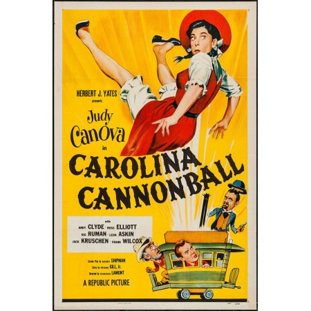 Judy Canova Photographic Print vintage movie posters from 1920s to present. Carolina Cannonball Film. Reproduction