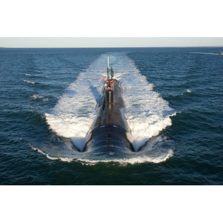 Multipurpose nuclear submarine Photographic Print Poster Atomic Weapon the fourth generation 