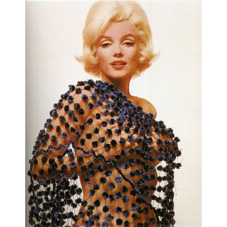 Marilyn Monroe shawl, 24"x18" Art Print Poster Most Popular Sex Symbols Celebrities Vintage Photos