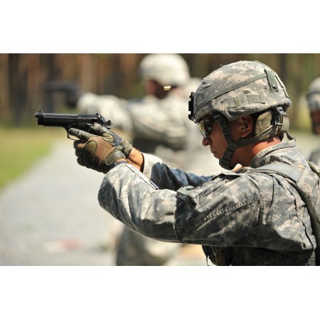 U.S. Military Forces Photographic Print Poster U.S. Army Is Getting a M9 New Handgun